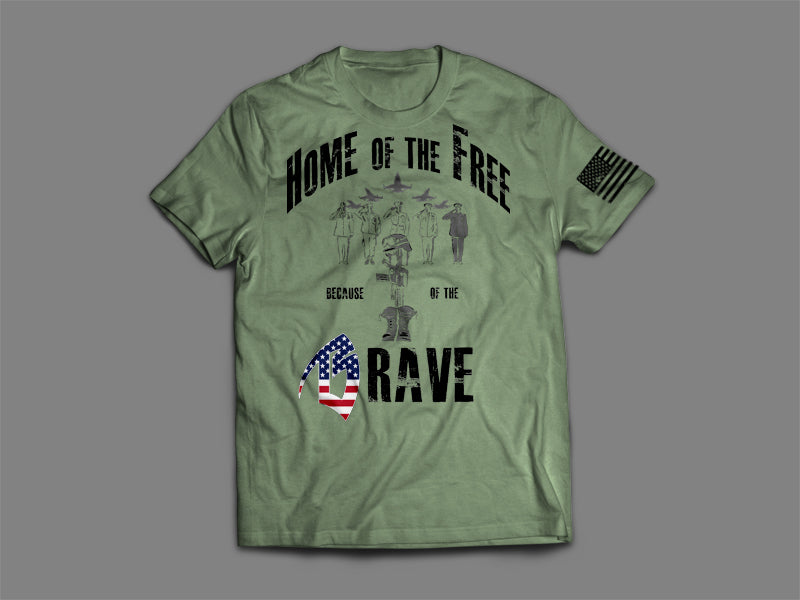 Home of the Free (Green Tee)